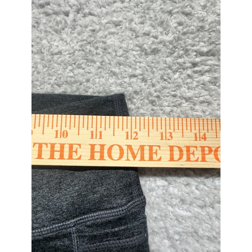 Vuori Leggings Womens Small Gray Heathered Soft Clean Elevation High Rise Crop - Picture 6 of 10